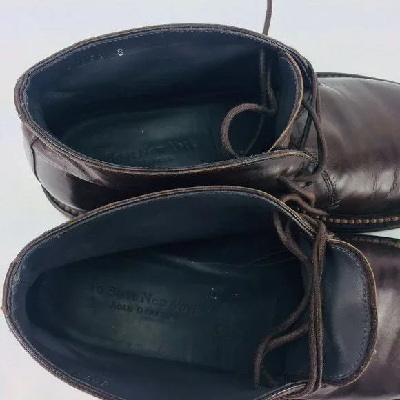 To Boot New York Adam Derrick Men's Size 8 m Brow - Picture 9 of 11